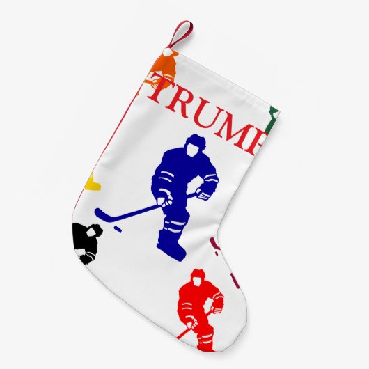 PETITE CHAUSSETTE DE NOËL TRUMP (Devant (Accrochage))