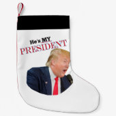 Petite Chaussette De Noël Trump (Devant)