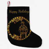 PETITE CHAUSSETTE DE NOËL TRUMP 2024 (Devant)