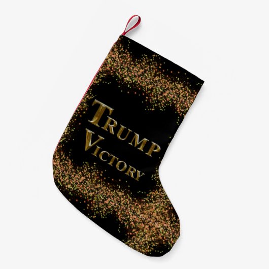 PETITE CHAUSSETTE DE NOËL TRUMP 2024 (Devant (Accrochage))