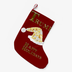 PETITE CHAUSSETTE DE NOËL TRUMP 2024 PETIT STOCKAGE DE NOËL