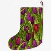 Petite Chaussette De Noël Tulipes (Dos)