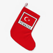 Petite Chaussette De Noël Türkiye (Devant (Accrochage))