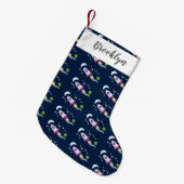 Petite Chaussette De Noël Un adorable vaisseau-fusée dans l'espace dessin an (Devant (Accrochage))