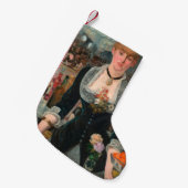 Petite Chaussette De Noël Un bar aux Folies-Bergère Edouard Manet (Devant (Accrochage))