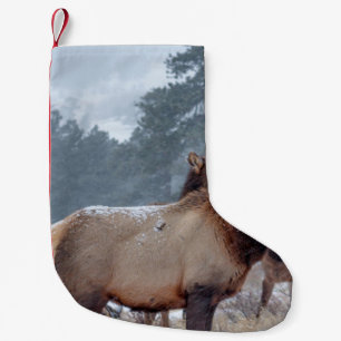 PETITE CHAUSSETTE DE NOËL UN GROUPE DE DEERS