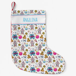 Petite Chaussette De Noël Un Noël Cuisiné Et Adorable En Rose