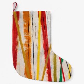 Petite Chaussette De Noël un tableau abstrait