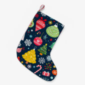 Petite Chaussette De Noël Un très joyeux Motif (Devant (Accrochage))