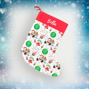 Petite Chaussette De Noël Un très joyeux Noël Cavalier King Charles