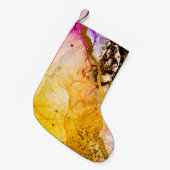 Petite Chaussette De Noël Une créativité transparente. Nuages Abstraits -ART (Devant (Accrochage))