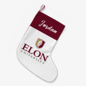 Petite Chaussette De Noël Université Elon (Devant (Accrochage))