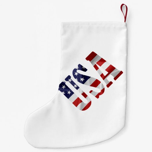 PETITE CHAUSSETTE DE NOËL USA (Dos)