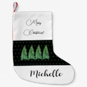 Petite Chaussette De Noël Vacances d'hiver Pays Beauté (Devant)