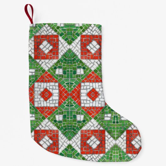 Petite Chaussette De Noël VACANCES MOSAÏQUES Noël Stocking II / Petit (Devant)
