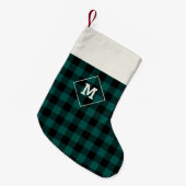 Petite Chaussette De Noël Vacances planifiées À feuillage persistant initial (Devant (Accrochage))