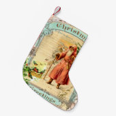 Petite Chaussette De Noël Vacances victoriennes (Devant (Accrochage))