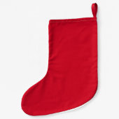 Petite Chaussette De Noël Vache de Noël Joyeuse sur mesure (Dos)