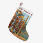 Petite Chaussette De Noël Vancouver Stocking Vancouver Christmas Stocking (Devant (Accrochage))