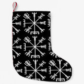 Petite Chaussette De Noël Vegvísir (Viking Compass) (Devant)