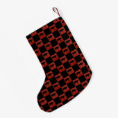 PETITE CHAUSSETTE DE NOËL VÉRIFIER LA VACHE (Dos (Accrochage))