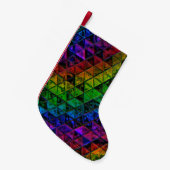 Petite Chaussette De Noël Verre de fierté (Devant (Accrochage))