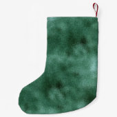 Petite Chaussette De Noël Vert pin (Dos)