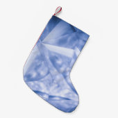 Petite Chaussette De Noël Veste de costume blanc et bleu (Devant (Accrochage))