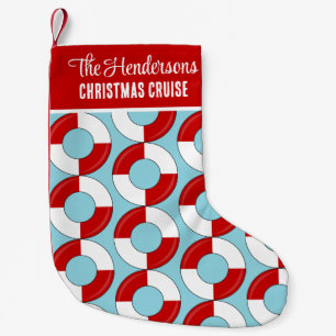 Petite Chaussette De Noël Vie de croisières de Noël en famille avec motif