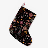 Petite Chaussette De Noël Viking : Conception Graphique, Intransparente. (Devant (Accrochage))