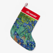 Petite Chaussette De Noël Vincent Van Gogh - Irises (Devant (Accrochage))