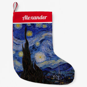 Petite Chaussette De Noël Vincent Van Gogh - La nuit étoilée