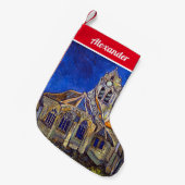 Petite Chaussette De Noël Vincent van Gogh - L'église d'Auvers (Devant (Accrochage))
