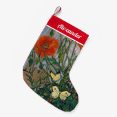 Petite Chaussette De Noël Vincent van Gogh - Papillons et papillons (Devant (Accrochage))
