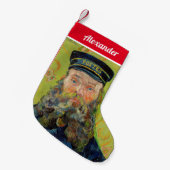 Petite Chaussette De Noël Vincent Van Gogh - Postman Joseph Roulin (Devant (Accrochage))