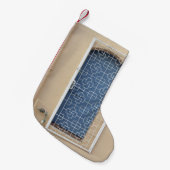 PETITE CHAUSSETTE DE NOËL VINTAGE DOOR (Devant (Accrochage))