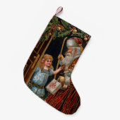 Petite Chaussette De Noël Vintage Father (Devant (Accrochage))