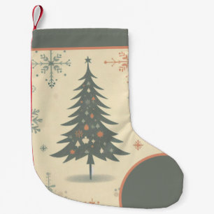 Petite Chaussette De Noël Vintage/rétro moderne Noël/hiver