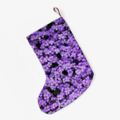 Petite Chaussette De Noël Violets Noël Stocker (Dos (Accrochage))
