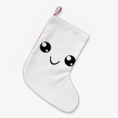 Petite Chaussette De Noël Visage souriant (Devant (Accrochage))
