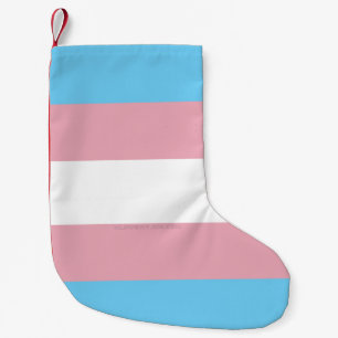 Petite Chaussette De Noël Visibilité du drapeau de fierté transgenre de Slip
