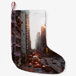 PETITE CHAUSSETTE DE NOËL VOITURES SUR ROUTE