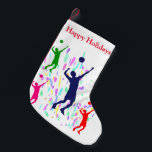 PETITE CHAUSSETTE DE NOËL VOLLEYBALL<br><div class="desc">DE GRANDS PRODUITS DE VOLLEYBALL</div>