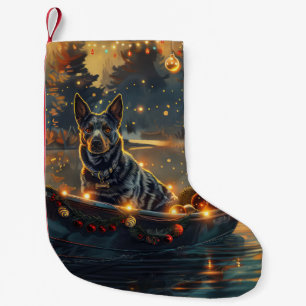 Petite Chaussette De Noël Voyage festif de Noël de Blue Heeler