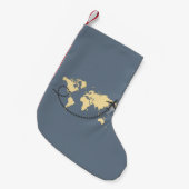 Petite Chaussette De Noël Voyageons l'illustration du monde (Devant (Accrochage))