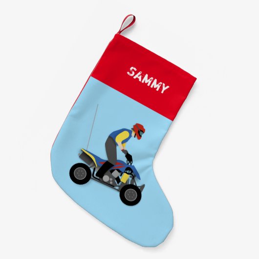 PETITE CHAUSSETTE DE NOËL VTT (Devant (Accrochage))