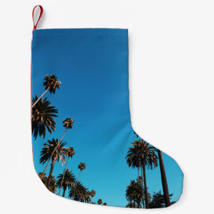 Petite Chaussette De Noël Vue des arbres de Worm