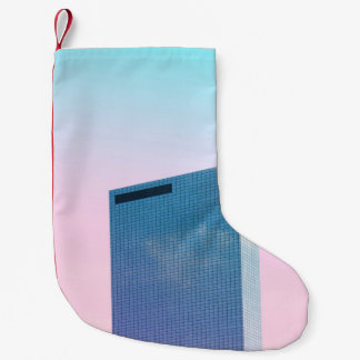 PETITE CHAUSSETTE DE NOËL VUE DES MOTS SUR L'IMMEUBLE
