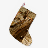 Petite Chaussette De Noël Vue panoramique sur le toit de Londres avec archit (Devant (Accrochage))