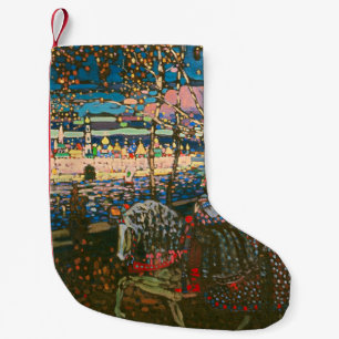 Petite Chaussette De Noël Wassily Kandinsky Le Couple à Cheval Art Russe